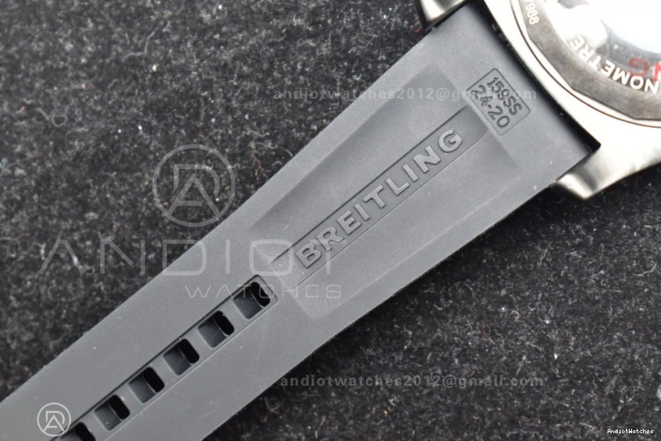 Superocean On Automatic A Rubber Black Black 1171 Edition TF Dial 44 Bezel SunProtective Black Best 1:1 Strap 1003
